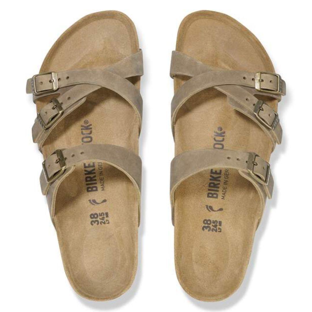 Birkenstock Women's Franca Oiled Leather Sandals